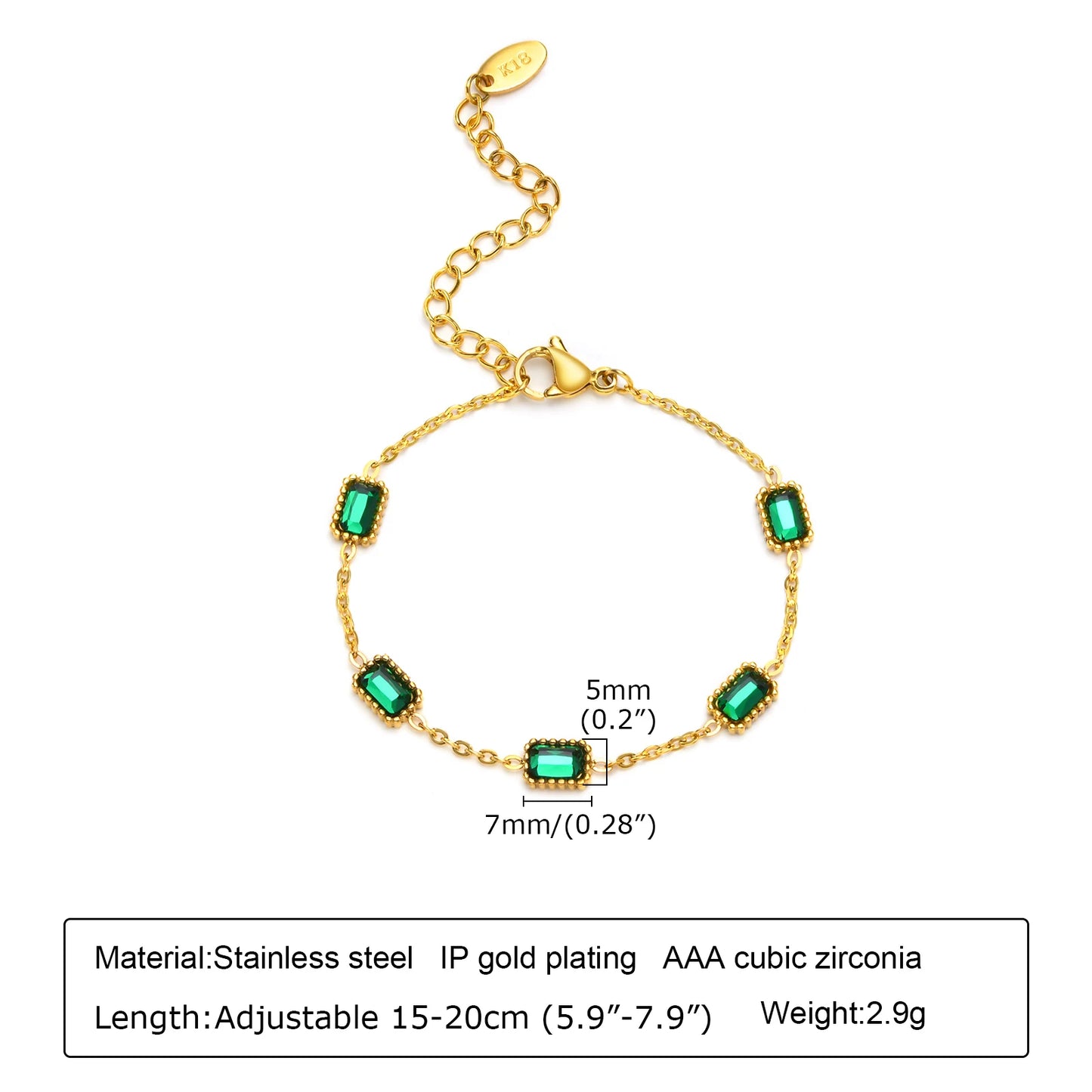 Green Zircon Pendant