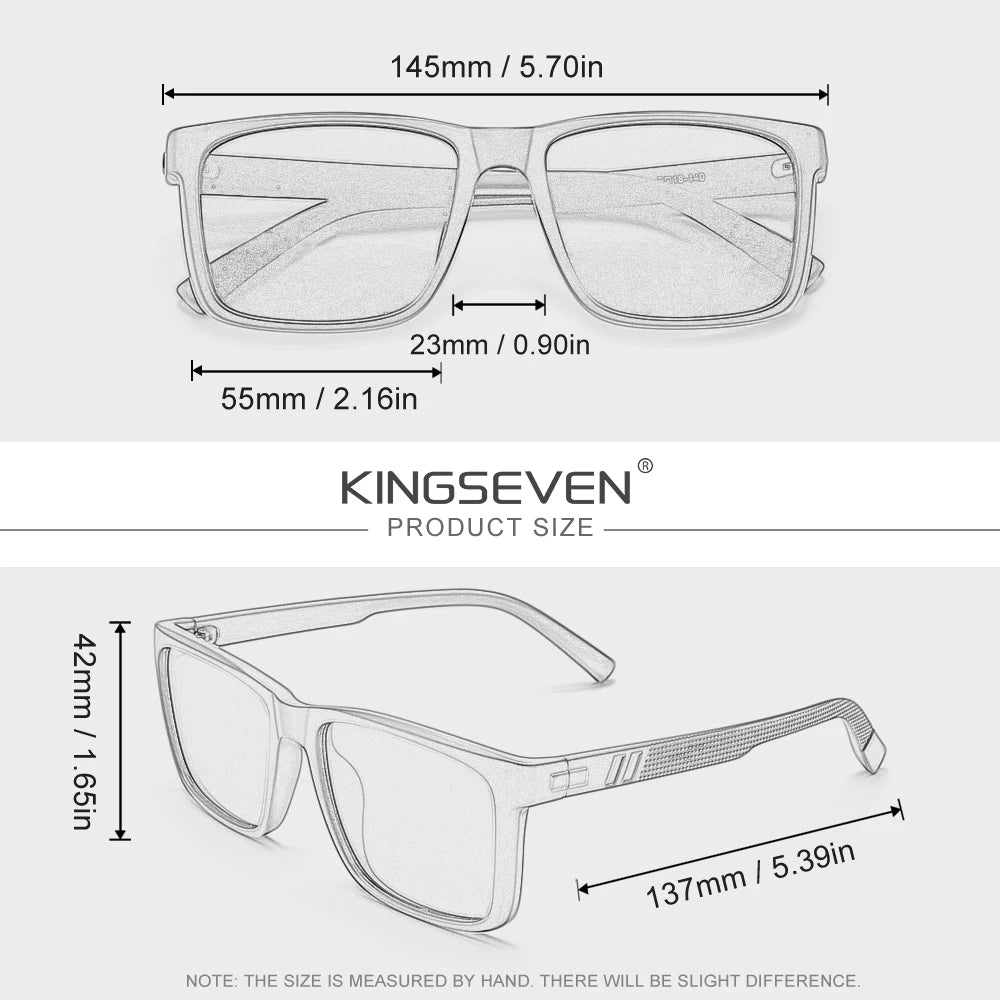 Polarised Square Sunglasses