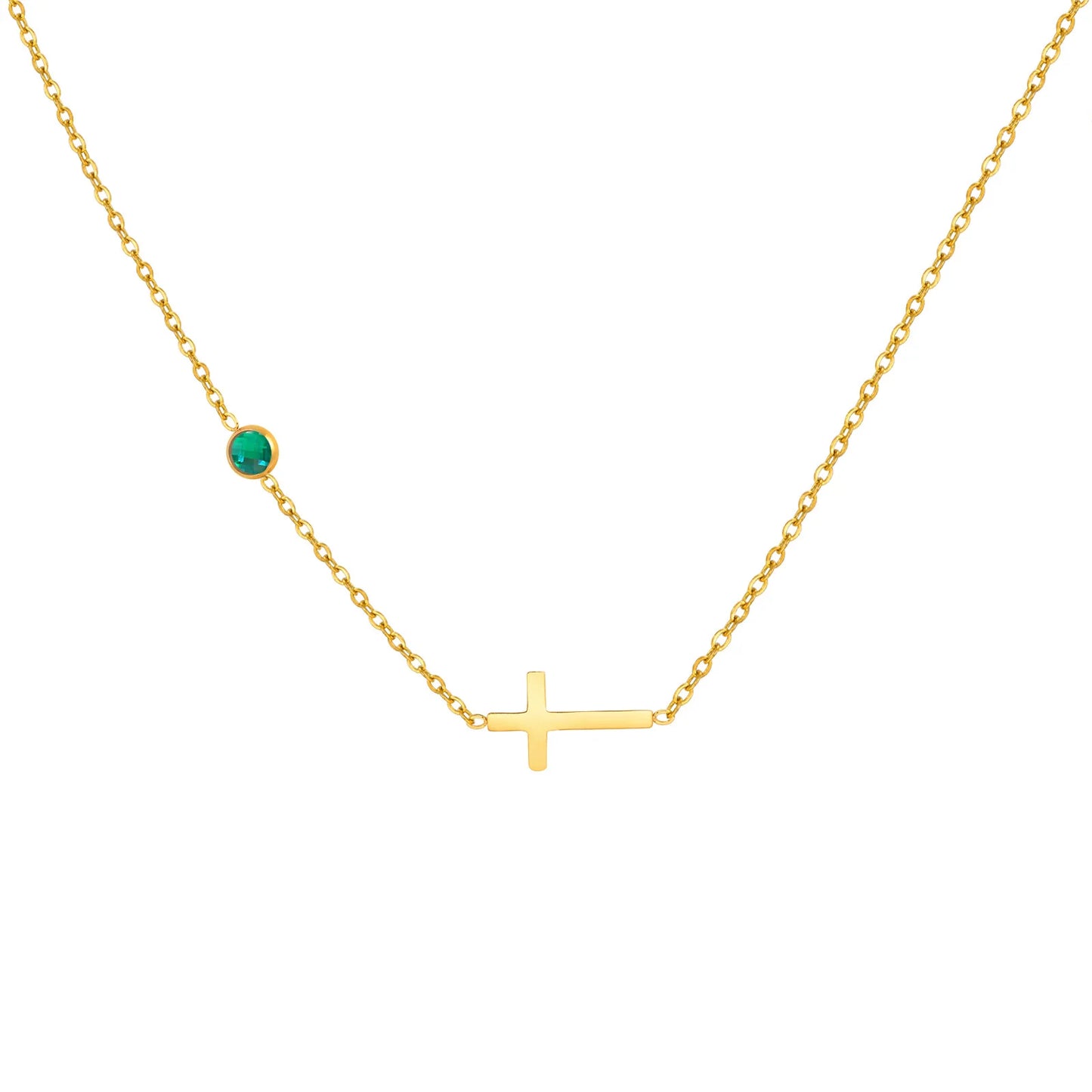 Green Zircon Pendant