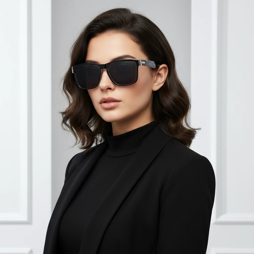 Retro Pattern Sunglasses