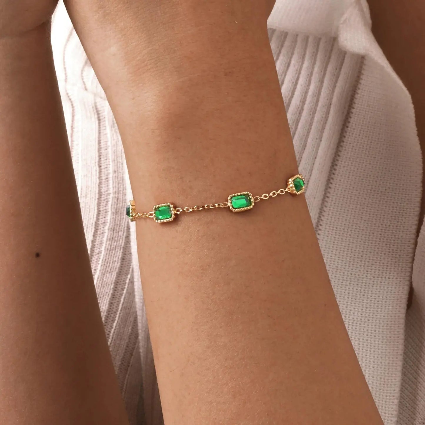 Green Zircon Pendant