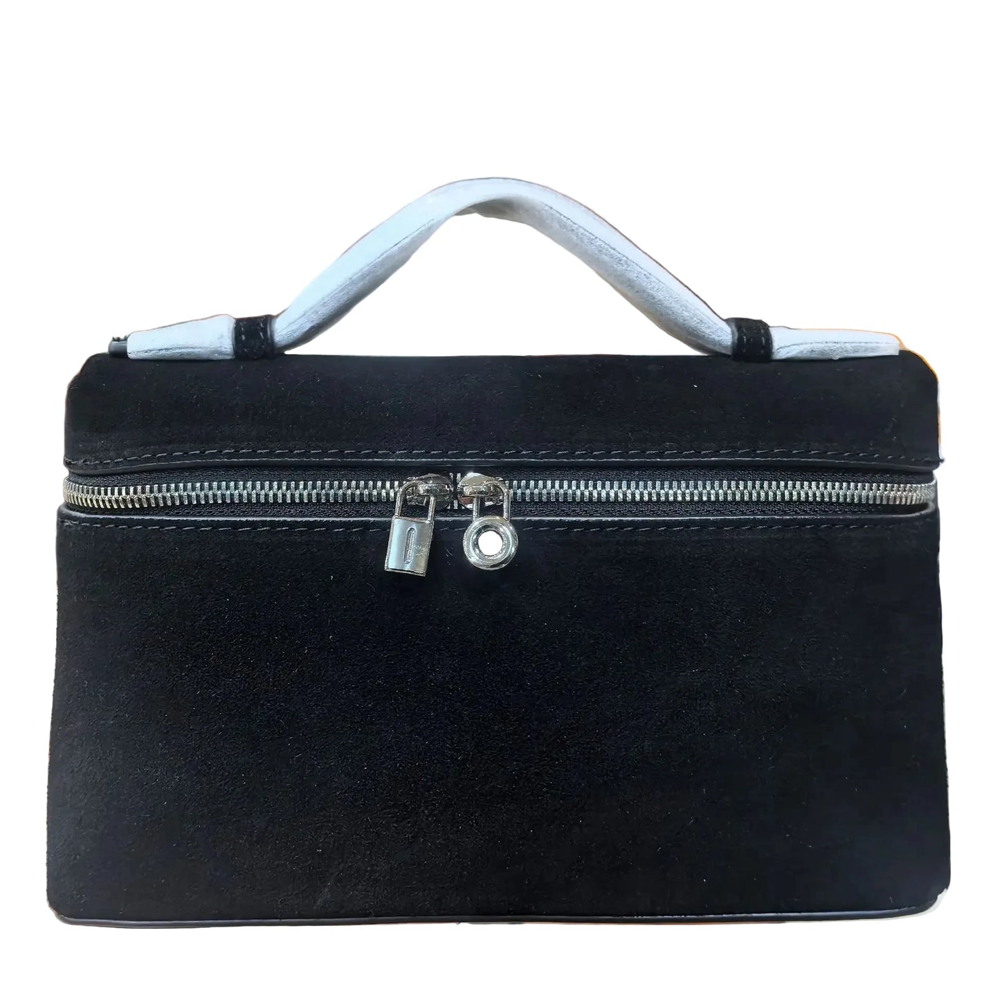 Genuine Suede Leather Handbag