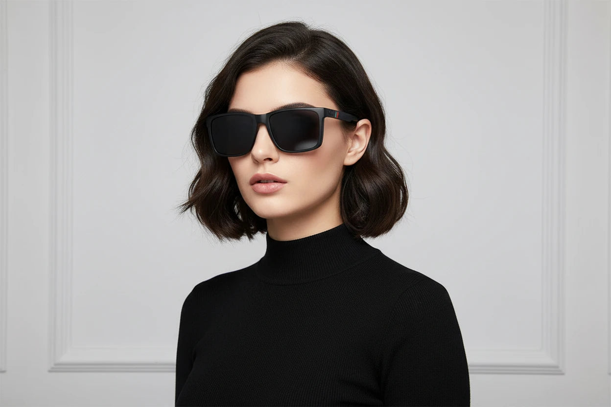 Polarised Square Sunglasses