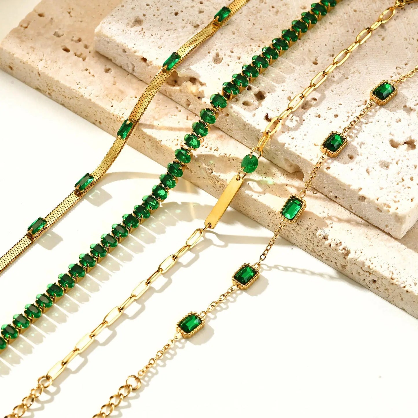 Green Zircon Pendant